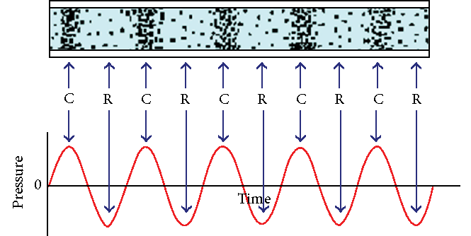 [Soundwave Graphed into a Transverse wave]